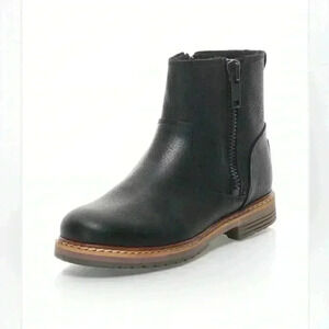 Bull Boxer Black Leather Boots | Size 6